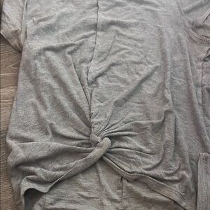 Target Gray Crop Top